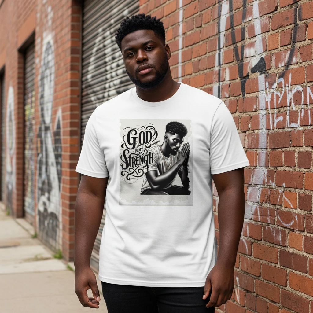 PRAYING MAN T-SHIRT